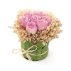Декоративная композиция "Розы в горшочке", цвет: розовый, 10 см Производитель: Великобритания Артикул: FF NX0552KX инфо 7324v.