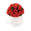 Декоративная композиция "Розы в горшочке", цвет: красный, 10 см Производитель: Великобритания Артикул: FF NX0416KL-W инфо 7373v.